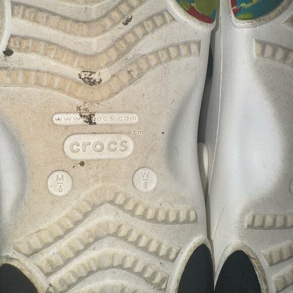 Crocs Womens 8 Sandals Casual Classic All Terrain Adjustable Straps Ventilation - Picture 5 of 10